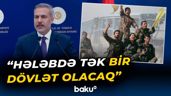 Hakan Fidan Suriyadakı paralel qüvvələrə səsləndi