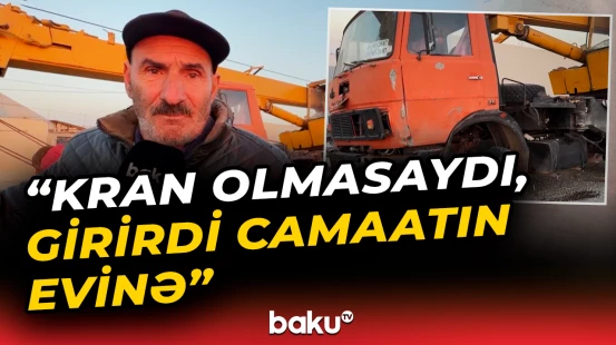 Bakı-Quba yolunda zəncirvari qəza baş verdi