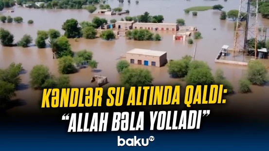 Evlər dağıldı, əhali çətin durumda qaldı |  Pakistanda dəhşətli vəziyyət