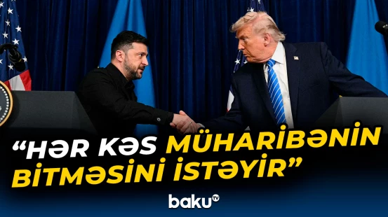 Tramp Zelenski ilə danışıqları “məhsuldar” adlandırıb