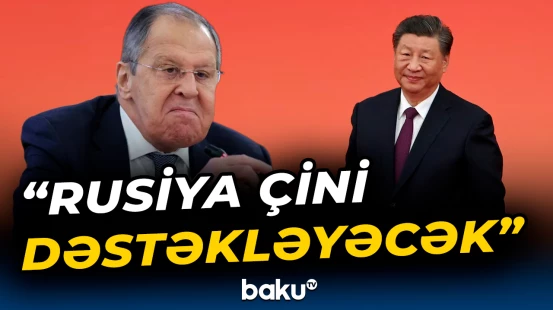 Lavrov Tayvan boğazında yarana biləcək gərginlikdən danışdı