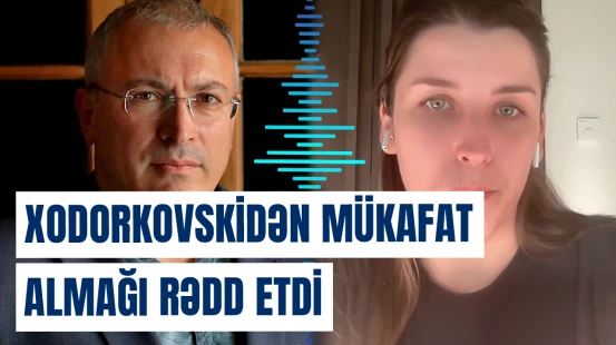 Rusiyanın “Proyekt” portalının jurnalisti “Peşə - jurnalist” mükafatını almaqdan imtina edib