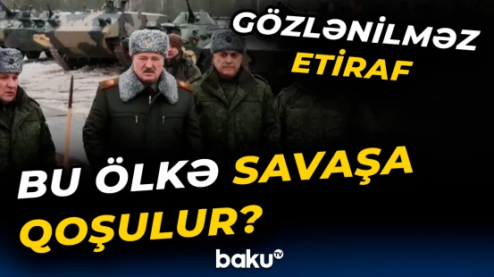 “Vəziyyət çox ağırdır” | Lukaşenkonun müharibə barədə açıqlaması gündəmi silkələdi
