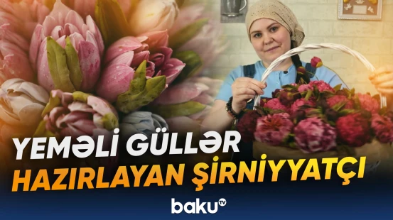 Bu güllər yemək üçündür | 14 gün müddətində...