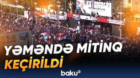 Adendə separatçı tərəfdarları mitinq keçirib