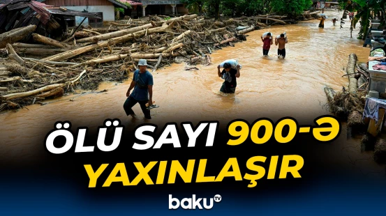 Torpaq sürüşməsi və daşqınlar zamanı 2700 nəfər... | İndoneziya