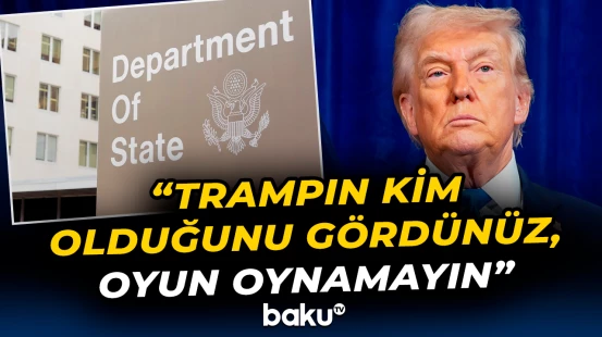 Rusiyaya xəbərdarlıq | “İndi bilirsiniz ki, Tramp...”