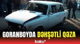 Goranboyda avtomobil qəzası | 1 nəfər öldü