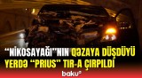 "Heydər Əliyev" prospektində "Prius" qəza törətdi
