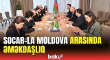 SOCAR-ın prezidenti Moldovanın energetika naziri ilə görüşdü