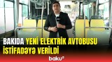 Bakının marşurut xəttinə yeni sərnişin avtobusu buraxıldı