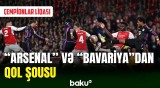 “Arsenal” - “Bavariya” matçında 4 qol