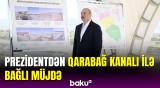 Yeni layihə hazırlanacaq | İlham Əliyev Qarabağ kanalının inşasından danışdı