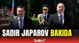 Qırğızıstan Prezidenti Sadır Japarov Azərbaycanda səfərdədir