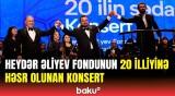 Heydər Əliyev Mərkəzində "20 ilin sədası" adlı konsert keçirildi
