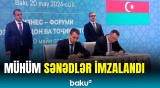 Azərbaycan və Tacikistan arasında sənədlərin imzalanma mərasimi