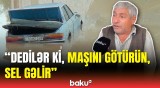 Qazax sakinləri selin fəsadları ilə bağlı Baku TV-yə danışdı