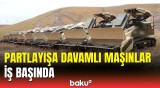 ANAMA Azərbaycan istehsalı olan 10 minatəmizləmə maşınını işə saldı