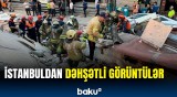 Türkiyə xilasediciləri çökən binanın altında qalanları axtarır