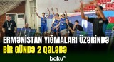 Basketbolçularımız Ermənistan komandalarını məğlub ediblər