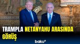 Donald Tramp İsrailin Baş naziri Benyamin Netanyahunu qəbul etdi