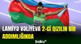 Paraatletimiz Lamiyə Vəliyeva 2-ci qızıl medalı qazanmağa yaxındır