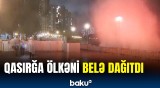 Çini alt-üst edən tayfun qasırğası | İnsanlar qorxulu anlar yaşadı