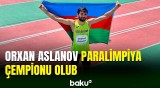 Orxan Aslanov Paralimpiadanın qızıl medalını qazanıb