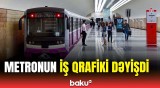 Metrodan istifadə edənlərə xəbərdarlıq | İş rejimi necə oldu?