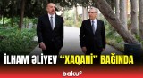 Prezident “Xaqani” bağında və ətraf ərazilərdə aparılmış yenidənqurma işləri ilə tanış oldu