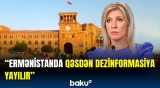 Zaxarovadan Paşinyanın KTMT ilə bağlı ittihamlarına reaksiya | Bu, həqiqət deyil!