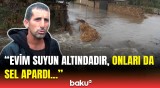 Zaqatalada yağışın dəhşətli fəsadları | Şəhid adını daşıyan küçə niyə bərbad haldadır?