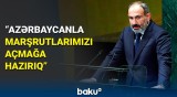 Paşinyandan BMT-də mühüm açıqlamalar | Bunlar ərazi bütövlüyünə hörmət edilməklə baş verəcək