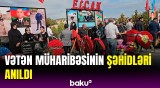 Naxçıvandan ürəkağrıdan görüntülər | Ailələr şəhidləri yad etdi