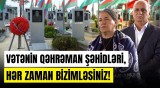 Qanları ilə tarix yazıb Qarabağ həsrətinə son qoyan şəhidlərimizin xatirəsinə