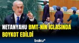 Netanyahuya qarşı etiraz | Bəzi ölkələrin nümayəndələri onu görən kimi...