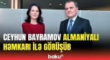 Azərbaycan və Almaniya XİN başçıları nələri müzakirə etdi?