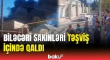 Güclü yanğın qorxulu anlara səbəb oldu | Biləcəridən görüntülər