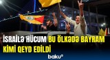 Bu ölkədə əhali İranın İsrailə hücumuna görə sevinc içində küçələrə axışdı