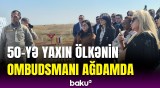 Ombudsmanlar Ağdamda erməni cinayətləri ilə bağlı faktlara şahidlik etdilər