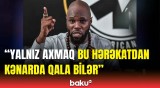 Kemi Seba Bakıda keçirilən konfransla bağlı təəssüratlarını bölüşdü