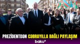 Prezident Cəbrayılın azad olunmasının 4-cü ildönümü ilə bağlı paylaşım edib