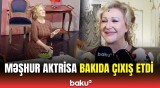 Türkiyəli aktrisa Sumru Yavrucuk ilk dəfə Bakıya gəlib