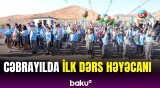 Azad edilmiş Cəbrayılın 960 şagirdlik məktəbində ilk dərs günü