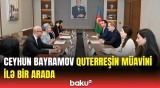 Ceyhun Bayramov BMT Baş katibinin müavini Amina Mohammedi ilə görüşdü