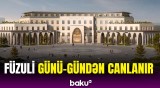 Komitə sədri Füzuli şəhərində görülmüş işlərlə bağlı paylaşım edib | Tarixi gün