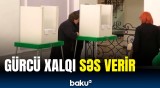 Gürcüstanda parlament seçkiləri keçirilir | Xalq öz seçimini edir