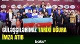 Güləşçilərimiz U-23 dünya çempionatında 8 medal qazanıblar