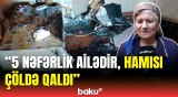 Oğlum özü də xəstədir... | Goranboydakı yanğın ailəyə dəhşət yaşatdı