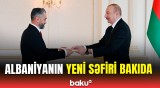 Albaniyanın yeni səfiri İlham Əliyevin qəbulunda | Nələr müzakirə edildi?